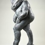 Schleichender Minotaurus I 1996 I Bronze I Höhe 130 cm