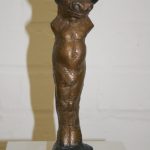 Schmunzelnder Minotaurus I 1995 I Bronze I Höhe 25 cm