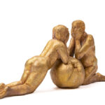 EVA&ADAM II I 2017 I Bronze I Länge 30 cm