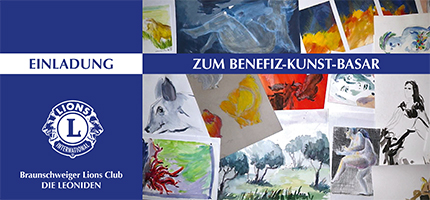 Lions Club Braunschweig: Benefiz-Kunst-Basar 2014