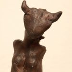 DETAIL: Carmen I 2007 I Bronze I Höhe 37 cm