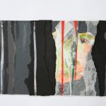 Sehnsucht I 2012 I Mischtechnik+Collage I 22 x 12 cm