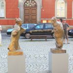 Lessings Geist streitet weiter I 2005 I Bronze I Höhe 120 cm I Lessing Museum Kamenz