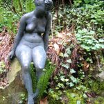 Judith I 1998 I Bronze I Höhe 120 cm Botanischer Garten Braunschweig