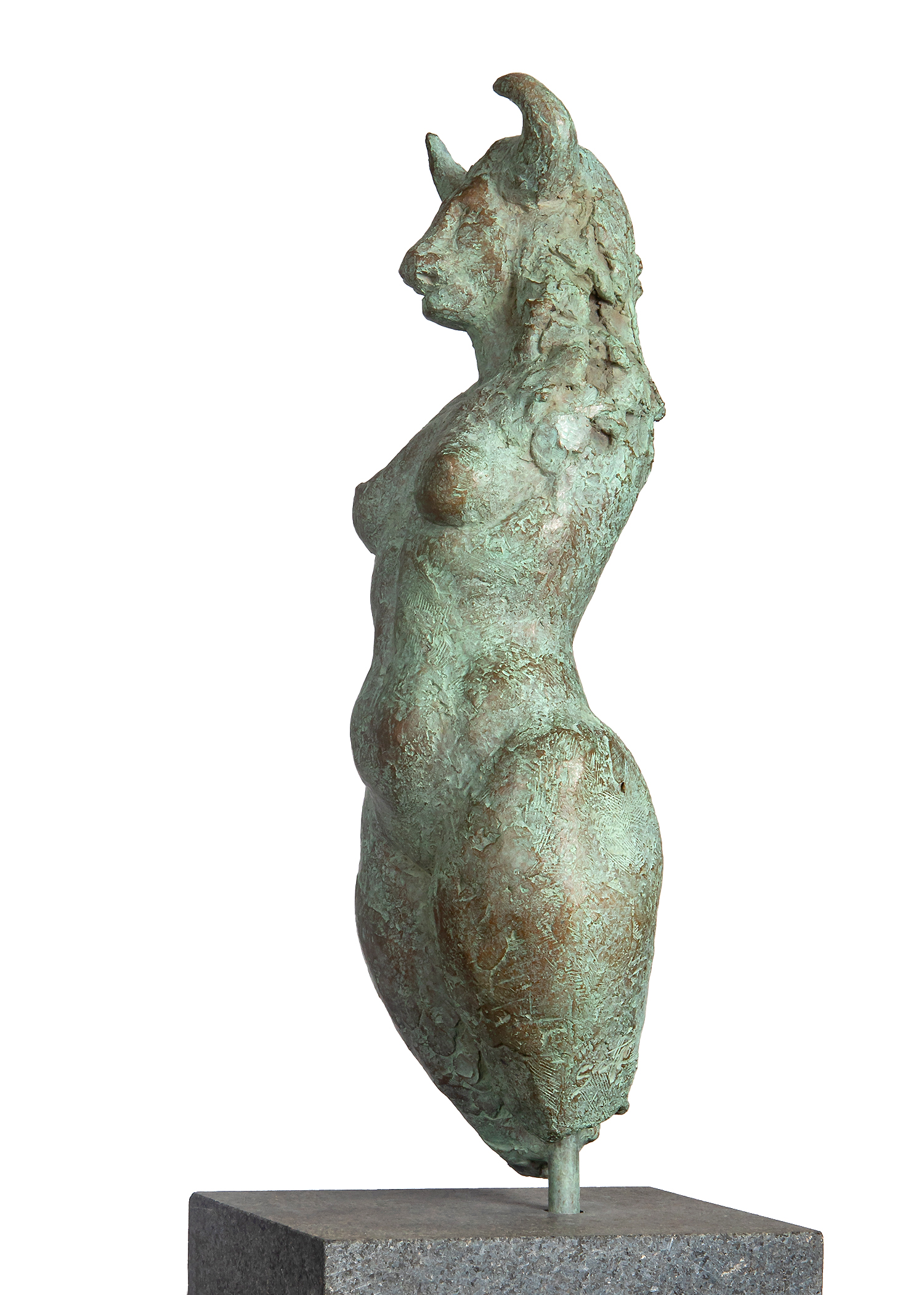 KLEINE MINOTAURA I 2000 I Bronze I Höhe 36 cm